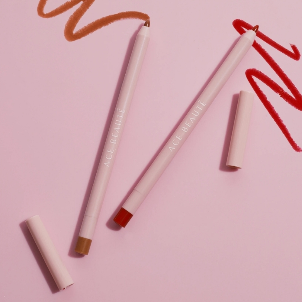 NWT ACE Beaute Draw It Lip Liner Duo Set